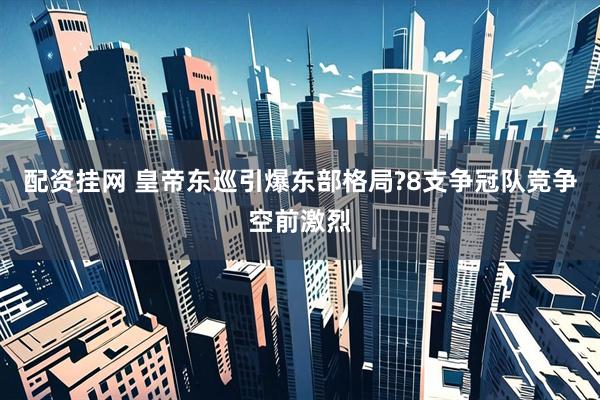 配资挂网 皇帝东巡引爆东部格局?8支争冠队竞争空前激烈